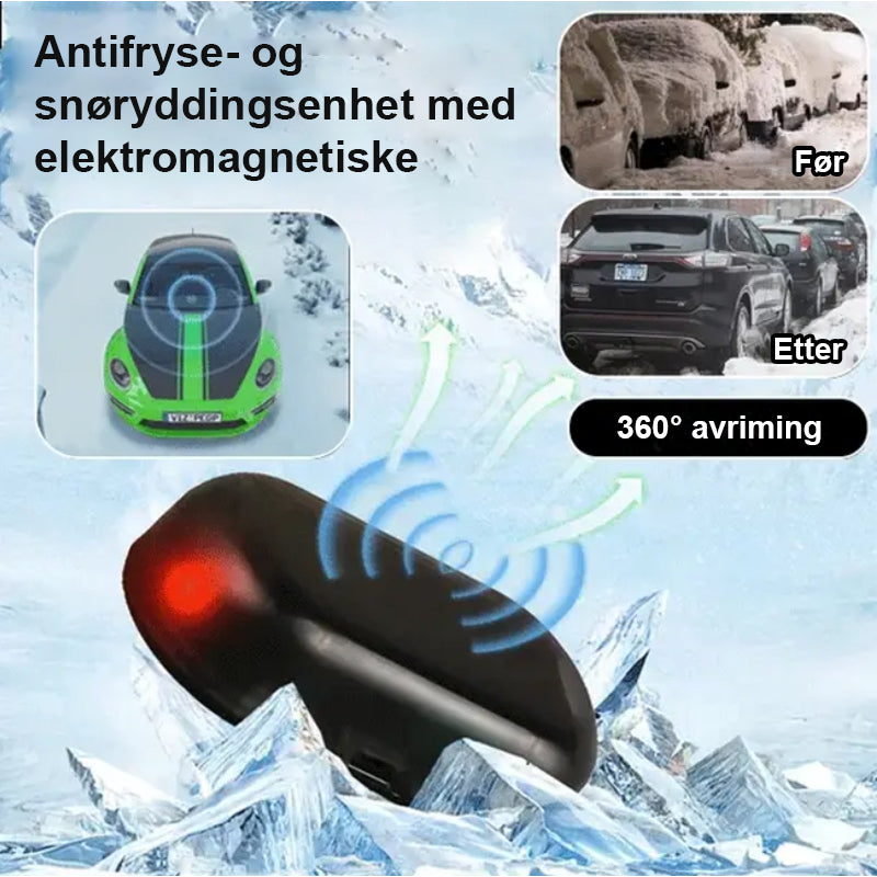 Sähkömagneettisen aallon jäätymisenesto- ja lumenpoistolaite❄️🚗